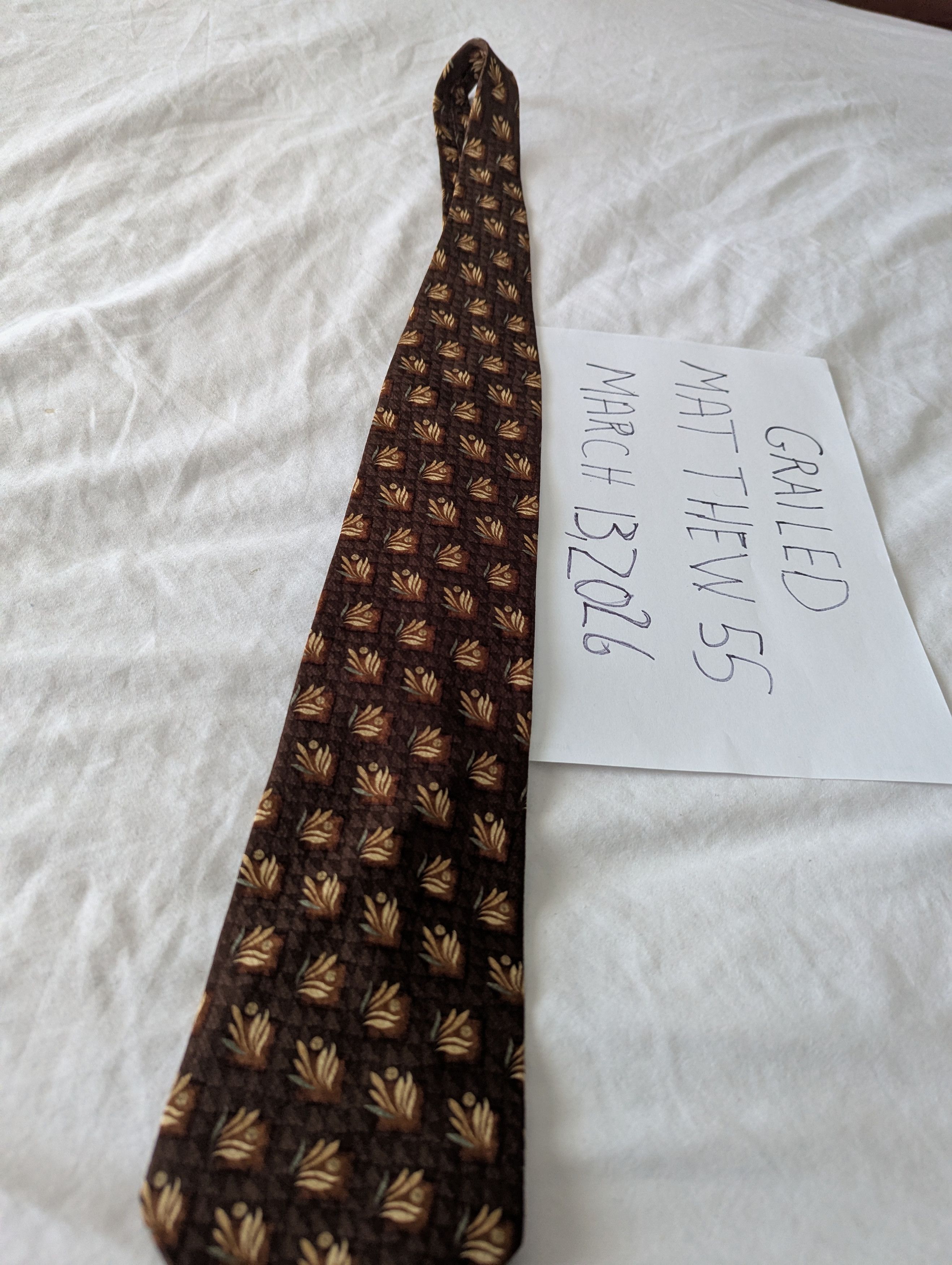 Joseph Abboud Fine Silk Tie Size ONE SIZE - 4 Thumbnail