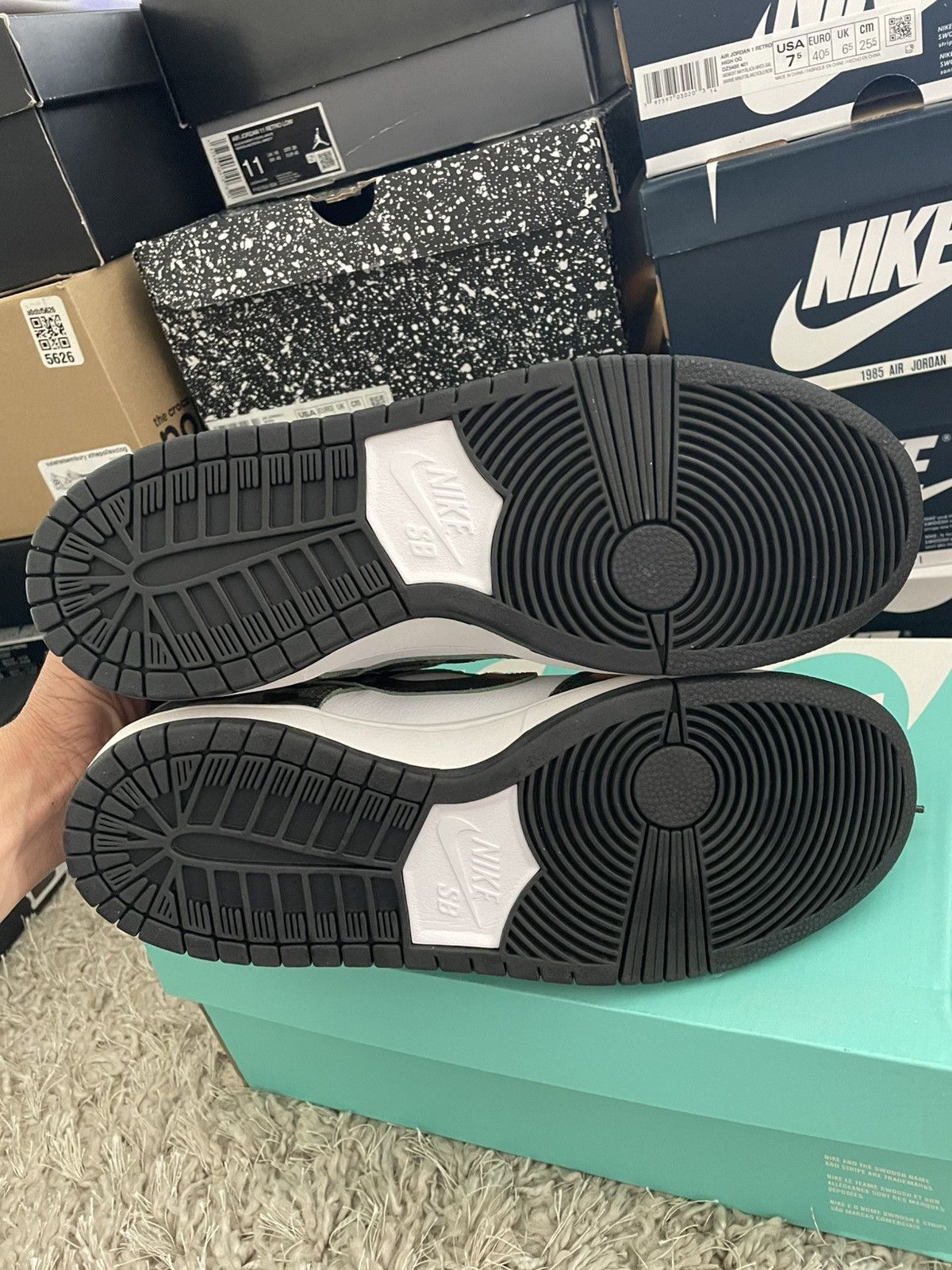 Nike SB Nike Zoom Dunk Low SB Pro Camo Size US 10 / EU 43 - 9 Thumbnail