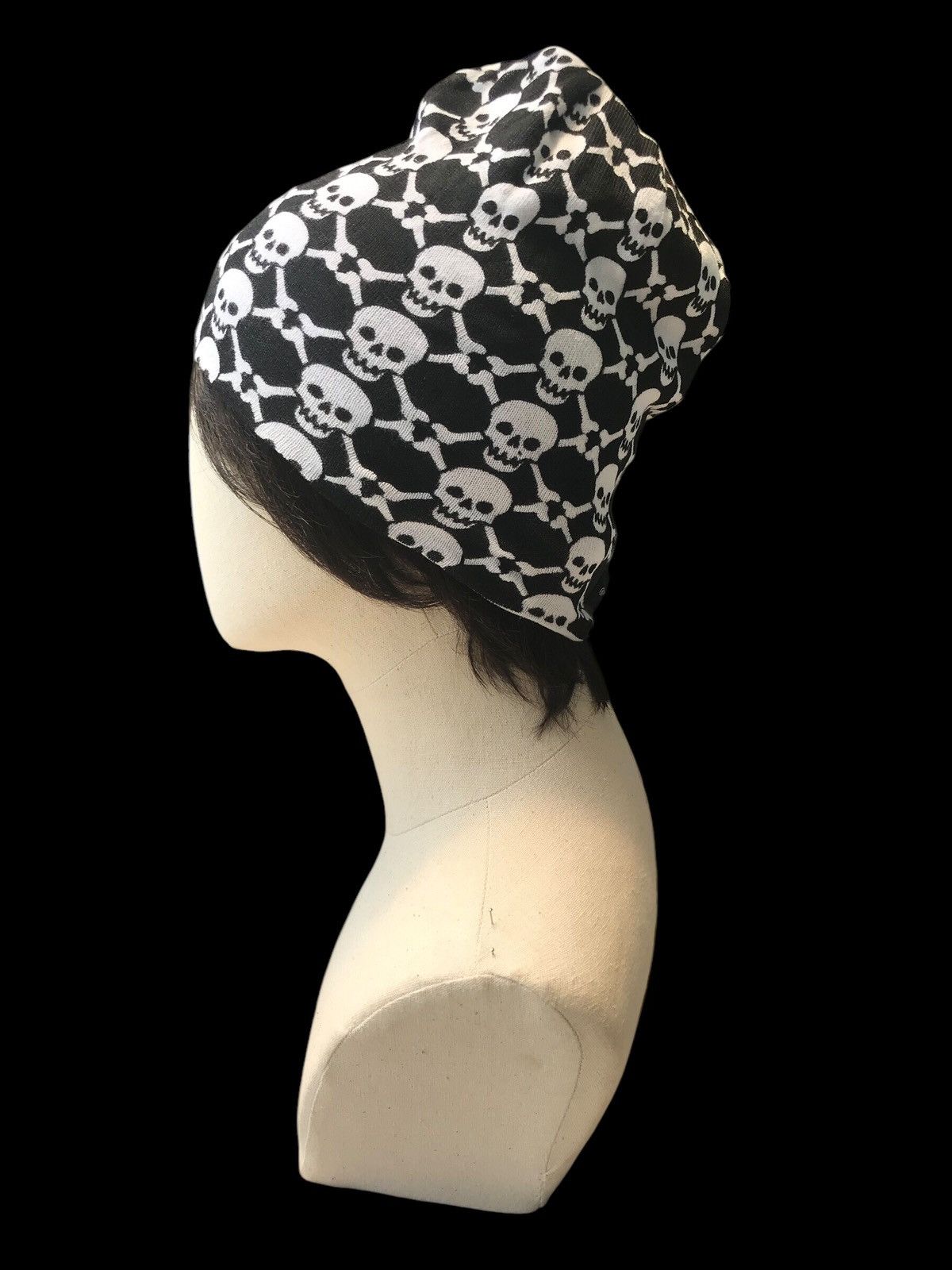 VINTAGE SKULLS BEAMS BEANIE SNOWCAPS BY BEAMS JAPAN