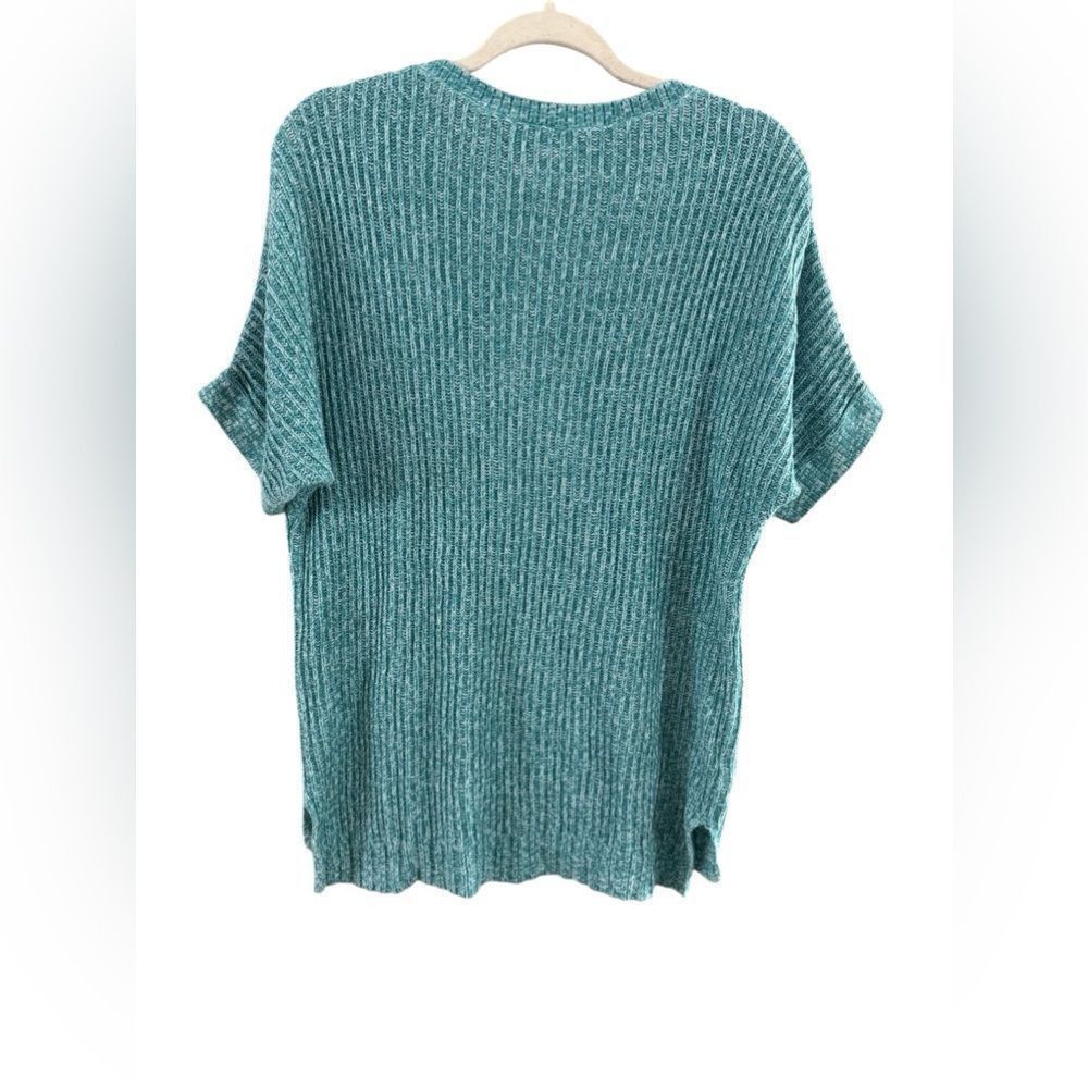Loft Loft size medium blue, and white sweater top Size M / US 6-8 / IT 42-44 - 2 Thumbnail