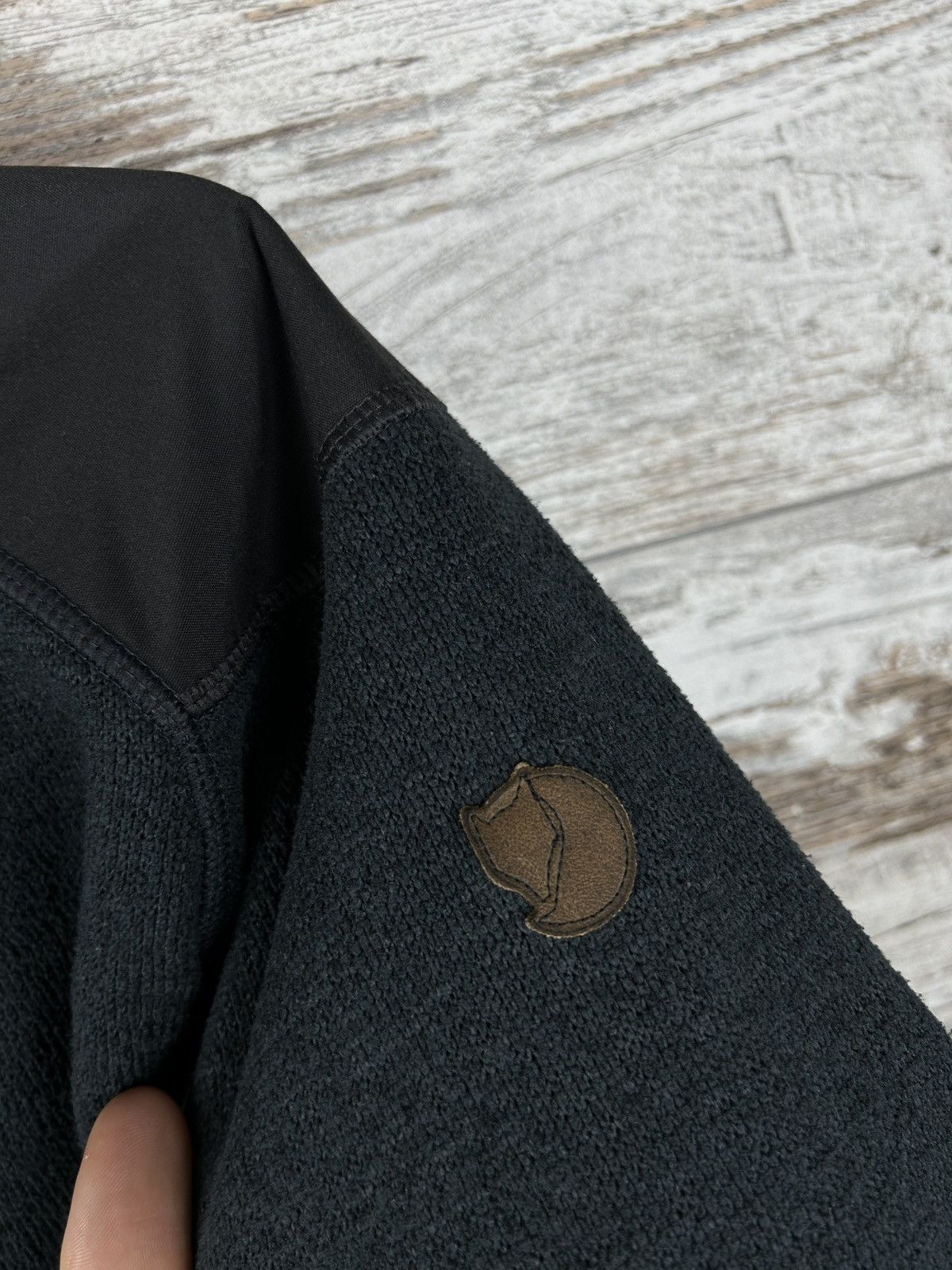 Fjallraven × Vintage Mens Vintage Fjallraven Buck Fleece Graphite outdoor life Size US S / EU 44-46 / 1 - 12 Thumbnail