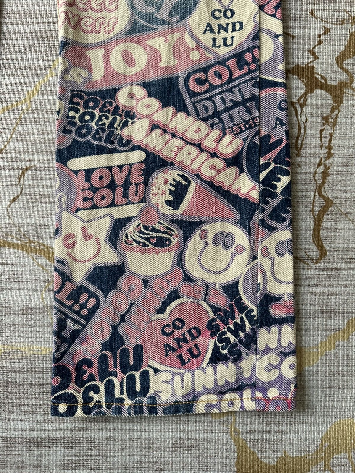 Hysteric Glamour Japanese Brand Co&Lu Fullprint Design Hysteric Style Denim Size US 28 / EU 44 - 7 Thumbnail