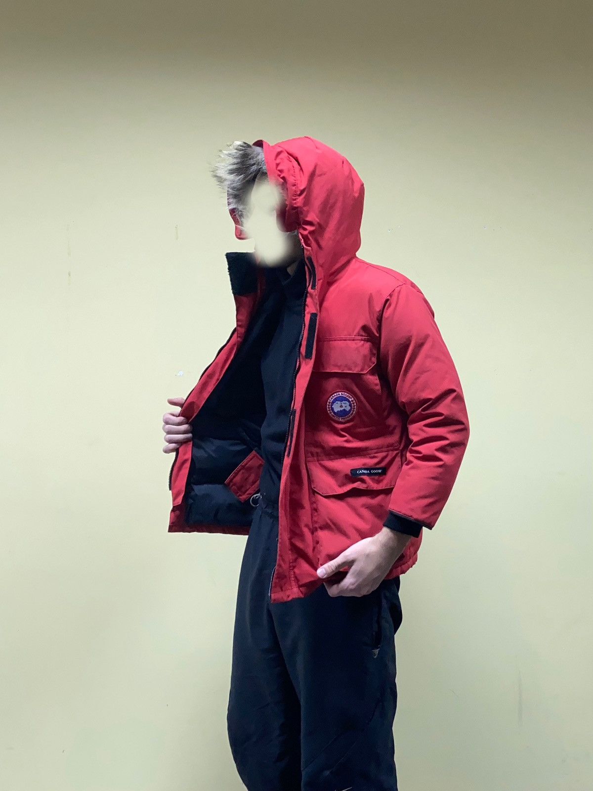 Canada Goose expedition down fur parka