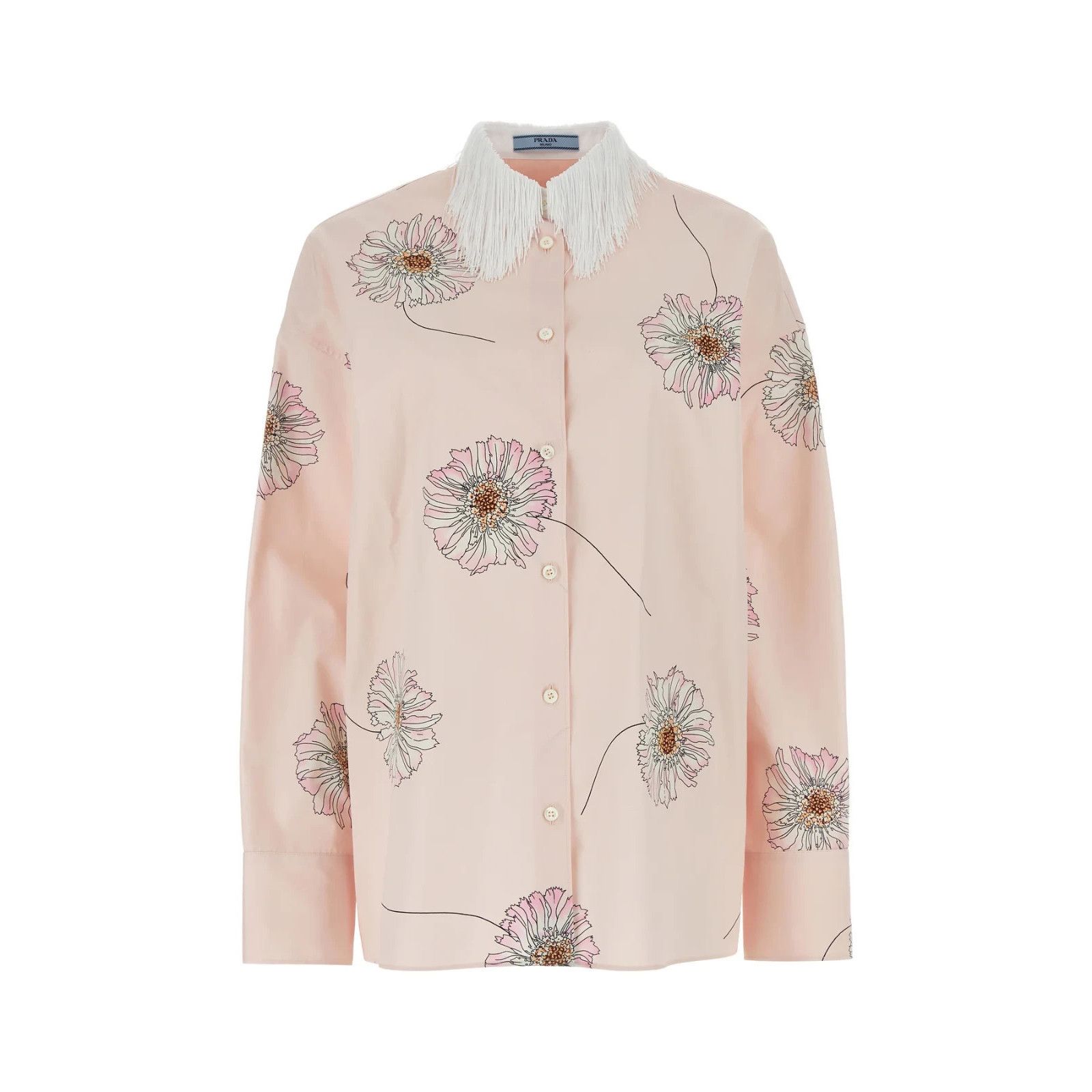 PRADA Poplin Oversize Shirt New & Authentic (Women's size:38