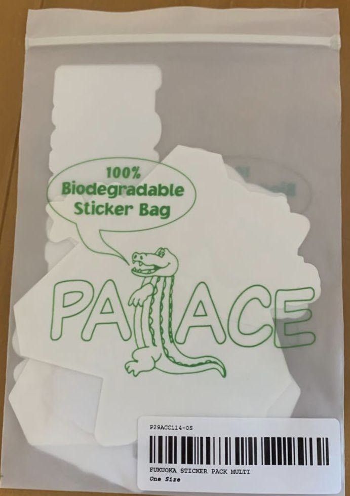 Palace Palace Fukuoka Sticker Pack Size ONE SIZE - 2 Thumbnail