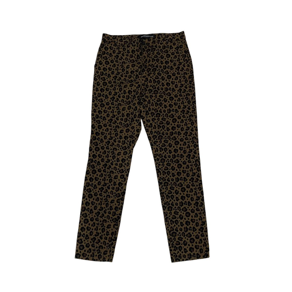 DEPARTMENT5 Departement Five Leopard Camo Pants Size 27" / US 4 / IT 40 - 1 Thumbnail