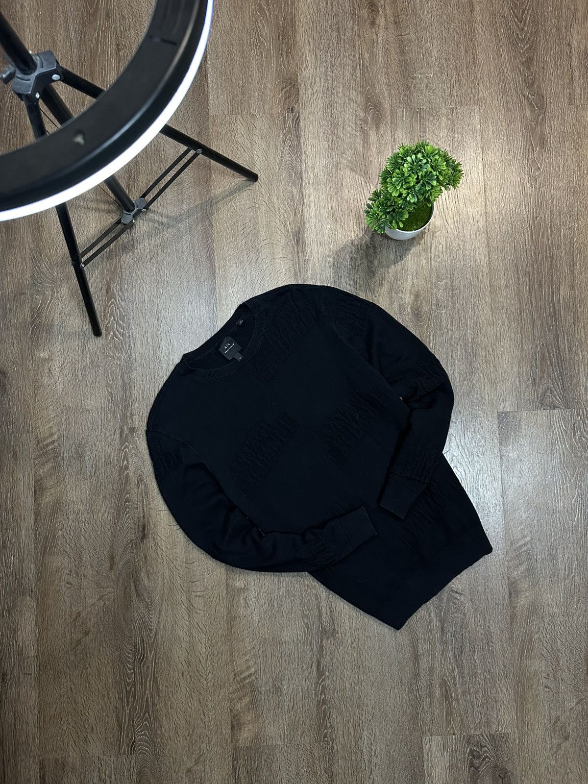 Armani Exchange Armani Exchange Light Sweater Many Logo Size US M / EU 48-50 / 2 - 1 Thumbnail