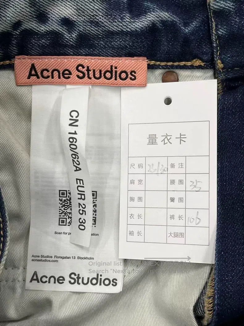 Acne Studios Acne Studios 2022F Retro Washed Colorful High-Waisted Jean Size 25" / US 0 / IT 36 - 5 Thumbnail