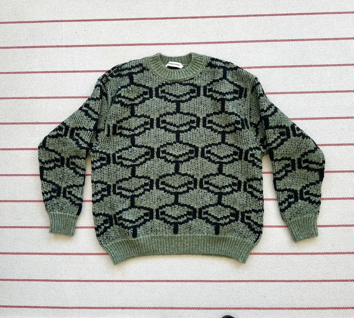 Namacheko New With Tags Akad Crewneck in Green size L Size US L / EU 52-54 / 3 - 1 Thumbnail