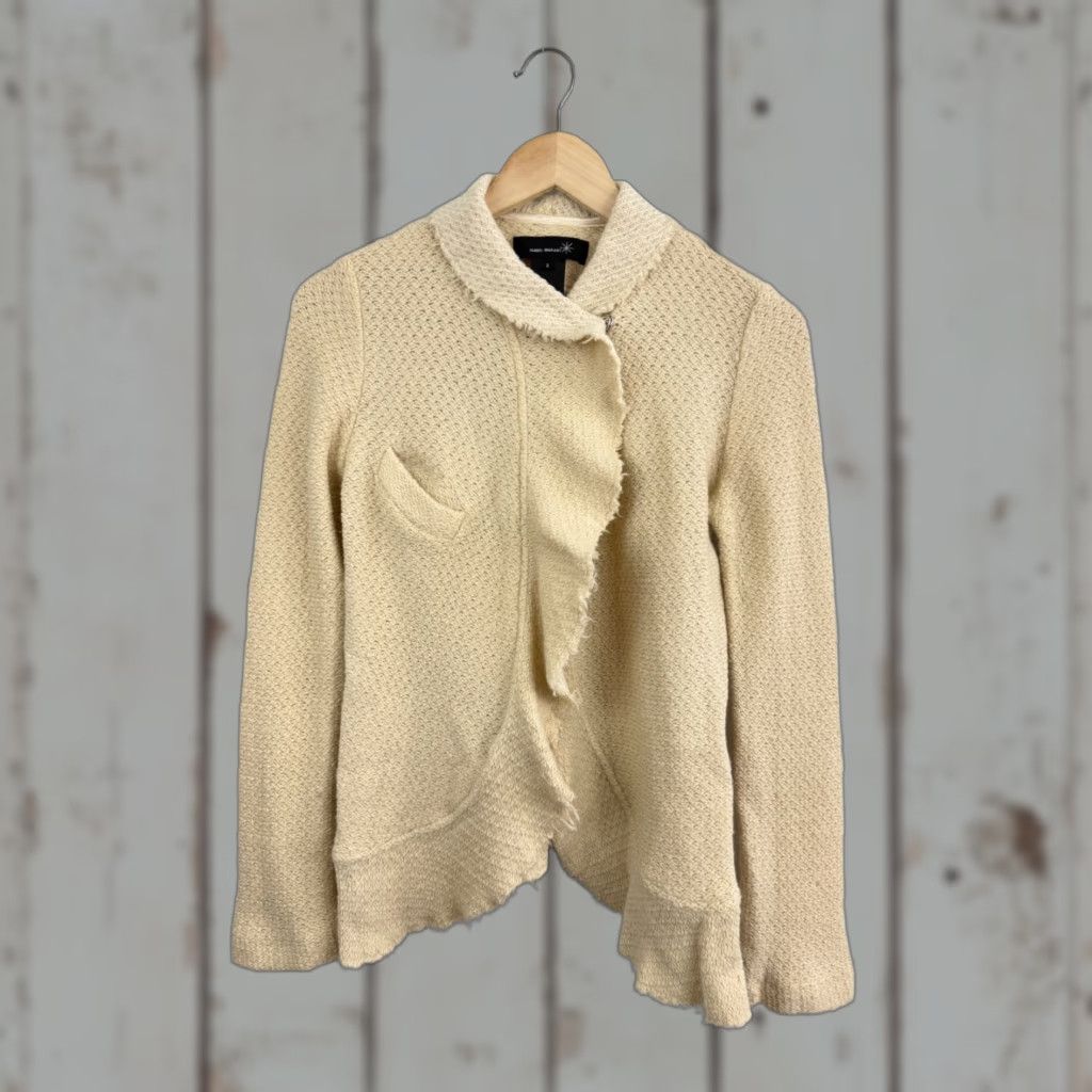 Isabel Marant Isabel Marant Cardigan Sweater Women Regular Size 3 Beige Made in France Retro Vintage Size XS / US 0-2 / IT 36-38 - 1 Thumbnail