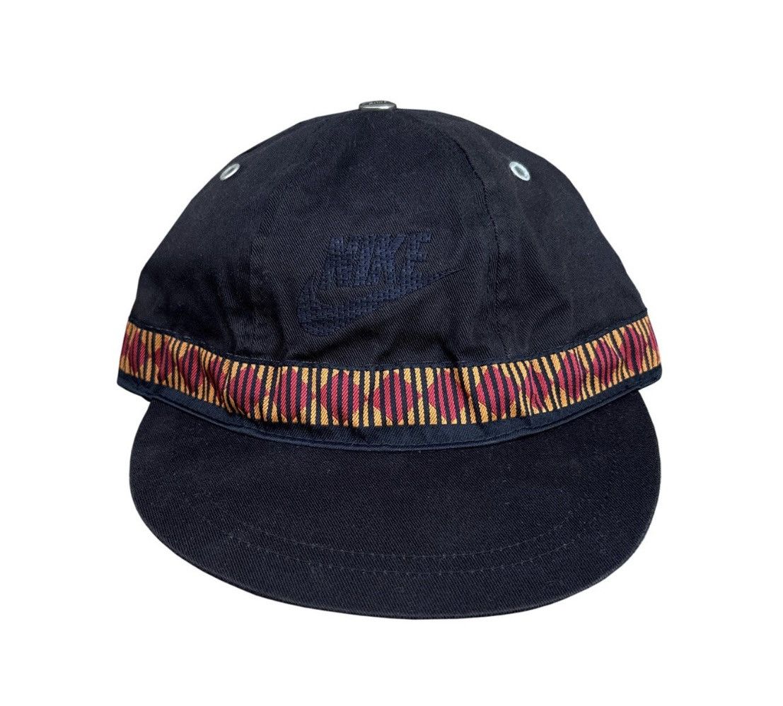 Vintage Nike Tribal Band Stretch Back Hat