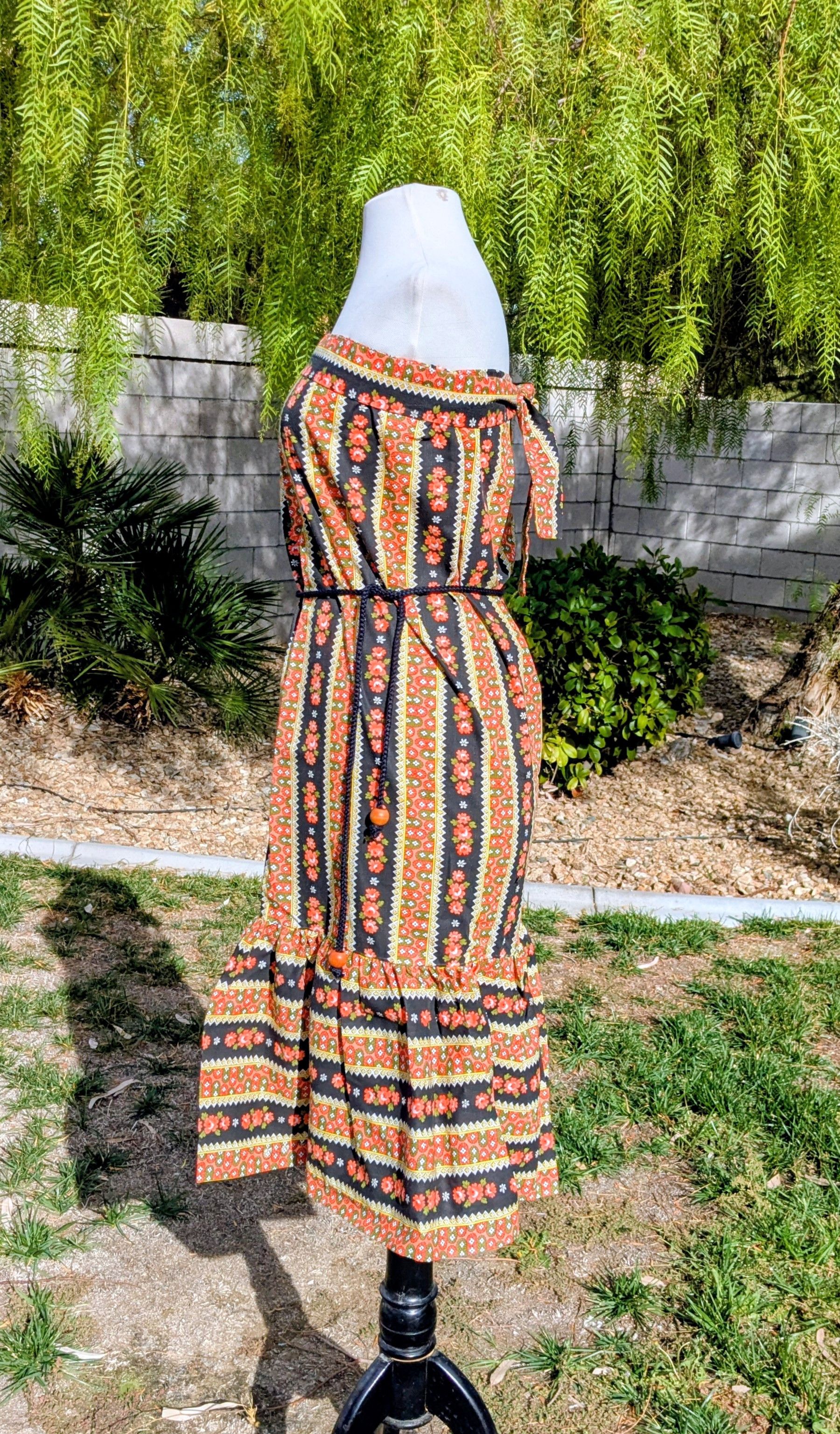 Vintage Retro Petite Small 1960's Print Pull-On Sz4 Dress/Skirt NOS Size S / US 4 / IT 40 - 2 Thumbnail