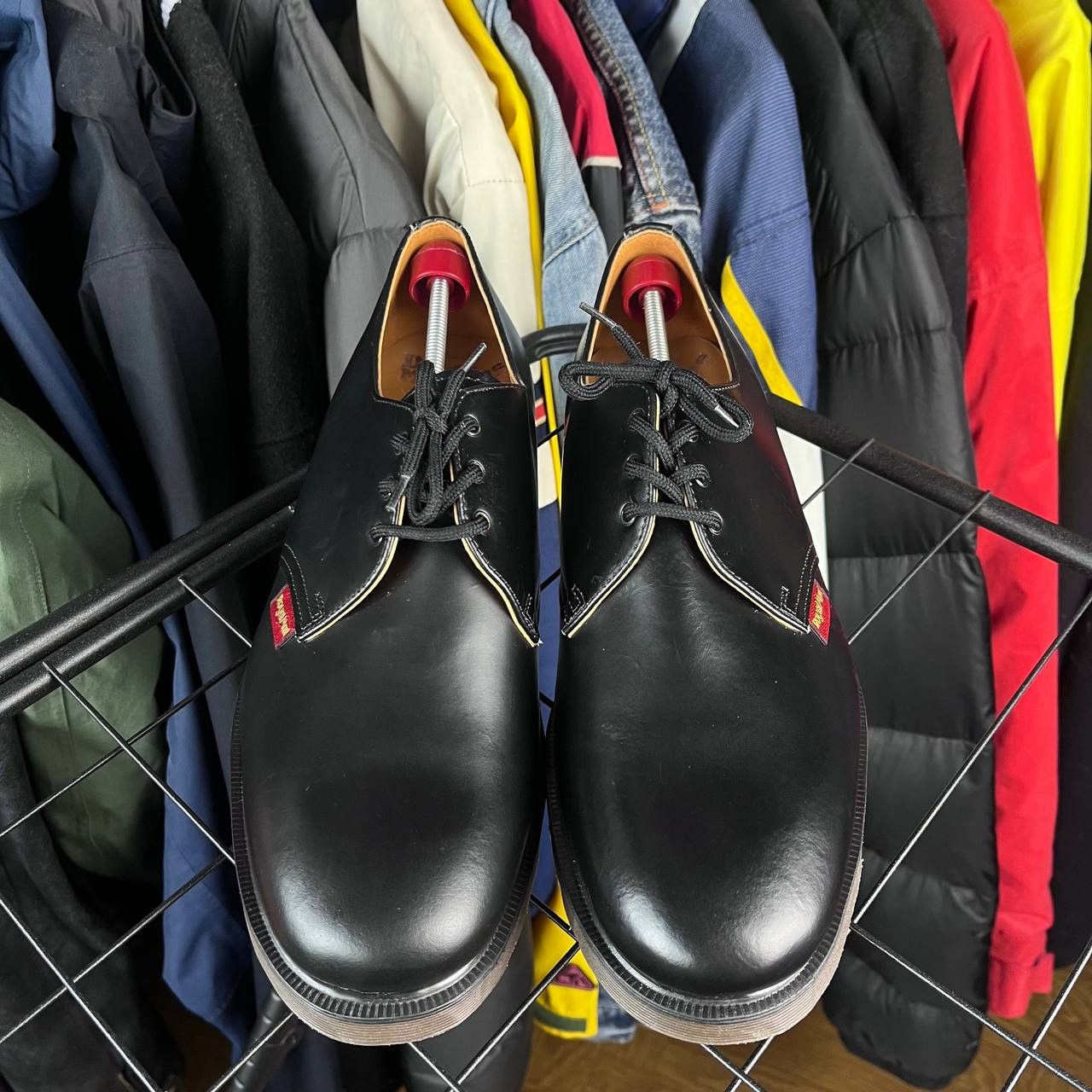 Dr. Martens RARE Dr Martens Royal Mail One In A Million Leather Shoes Size US 10 / EU 43 - 2 Thumbnail