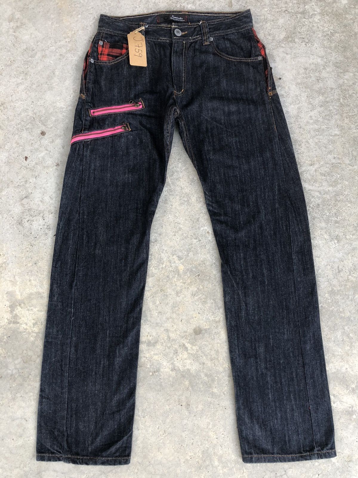 Hysteric Glamour Japanese Dominate Handcrafted Double Waist Size US 31 - 3 Thumbnail