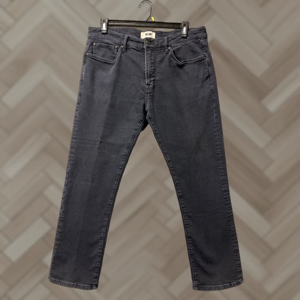 Joseph Abboud Joseph Abboud Jeans Mens 36x30 Black Fit Denim Straight Leg Stretch /0646 Size US 36 / EU 52 - 1 Thumbnail