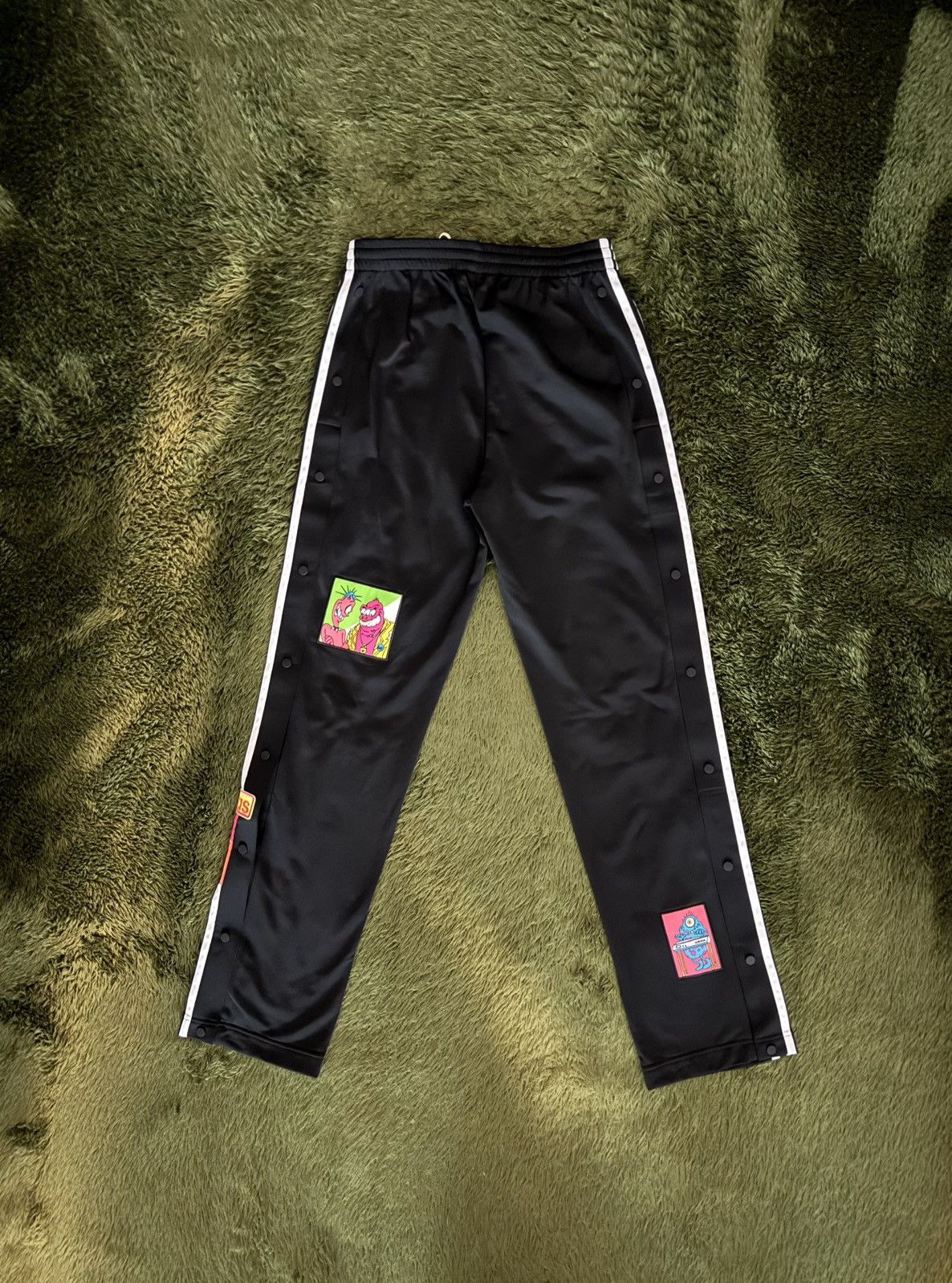 Adidas × Jeremy Scott [S] Adidas x Jeremy Scott Patched Adibreak Track Pants Size US 32 / EU 48 - 8 Thumbnail