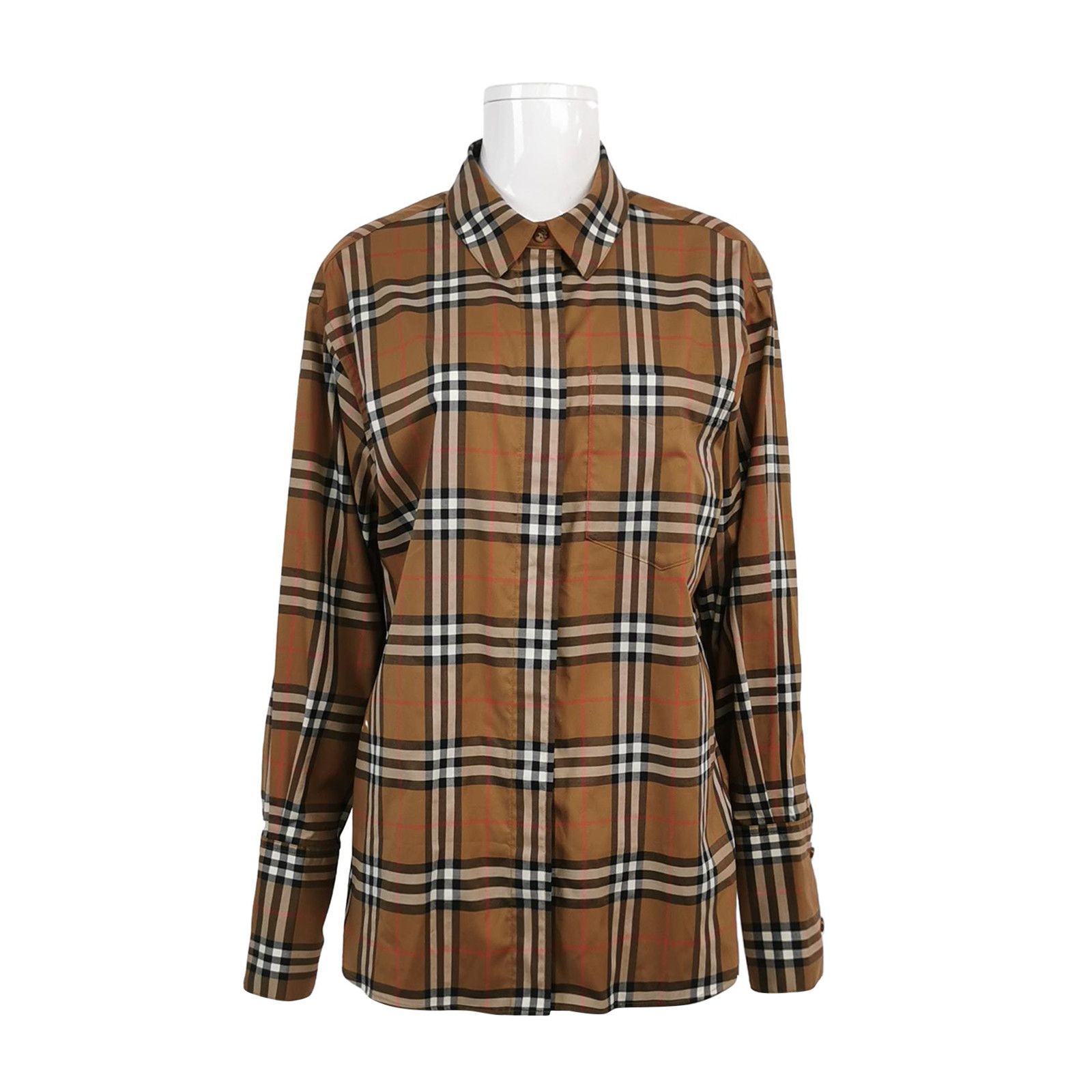 Burberry Burberry Women s Button Ups Size S / US 4 / IT 40 - 1 Thumbnail