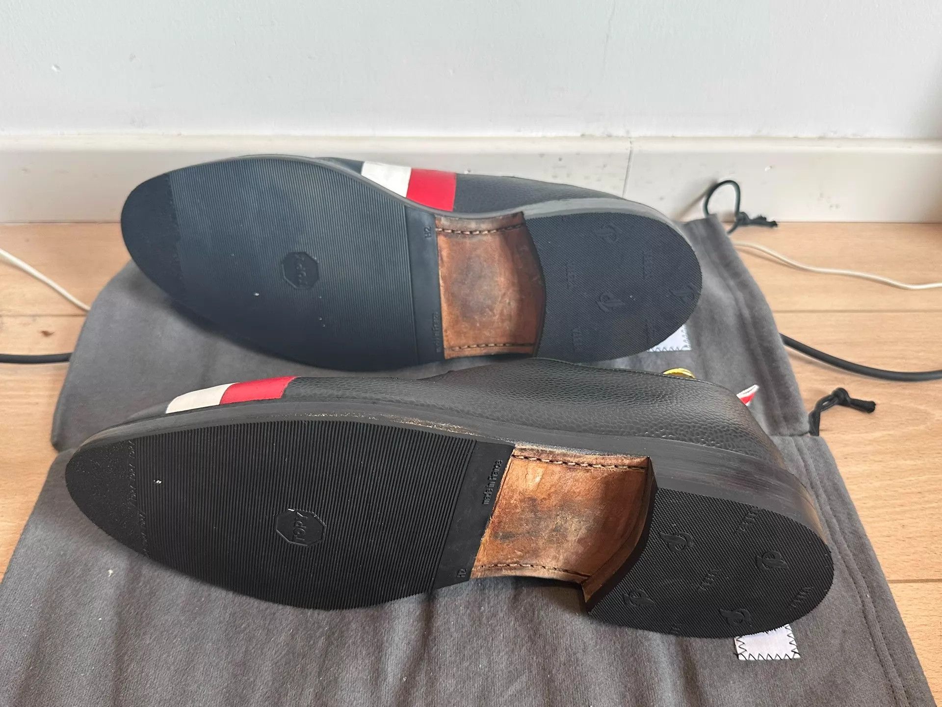 Thom Browne Thom Browne 3-Color Logo Derby Shoe US9 Size US 9 / EU 42 - 3 Thumbnail