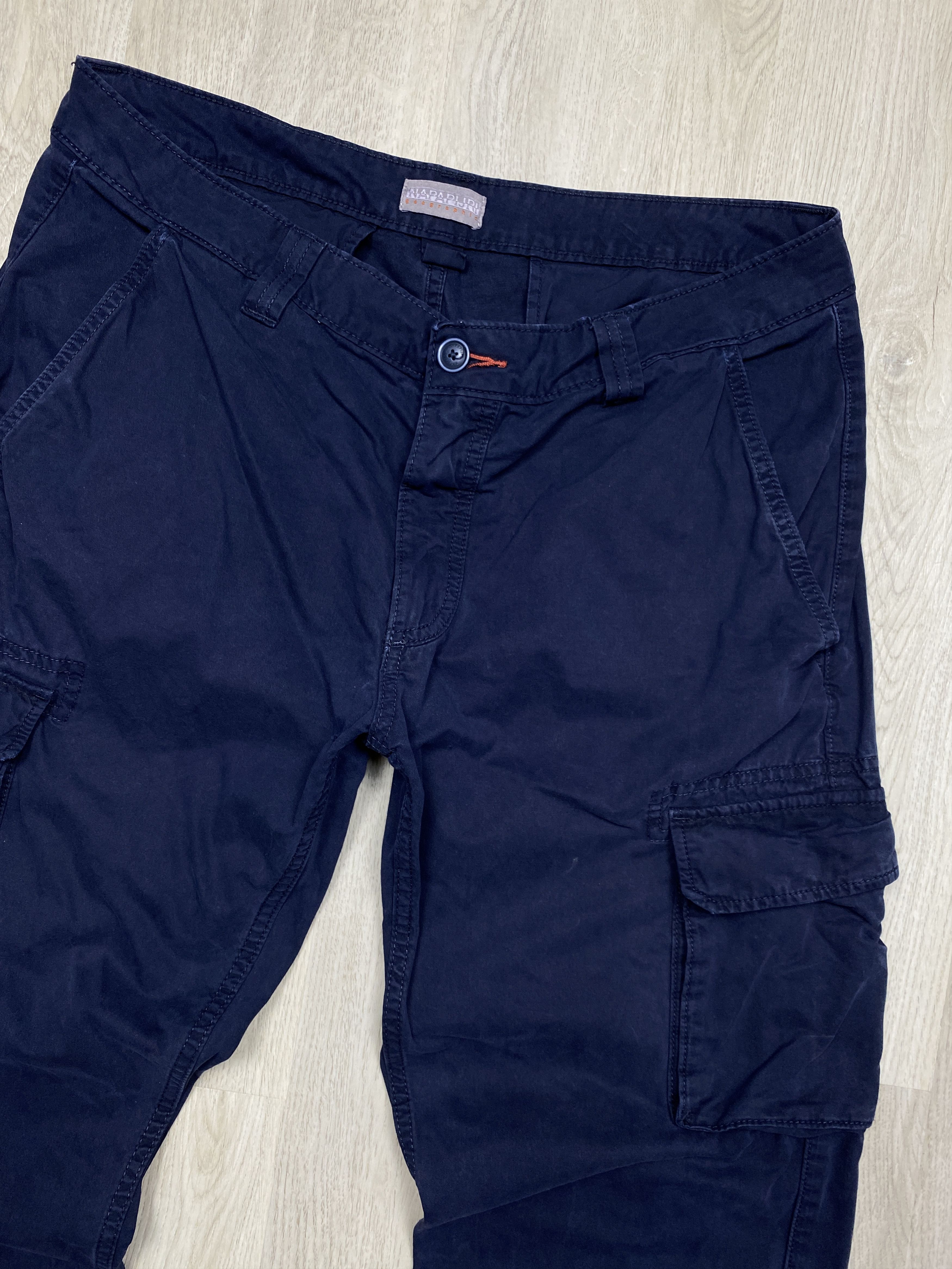 Napapijri × Vintage Napapijri Vintage Mens Cargo Pants Size US 36 / EU 52 - 2 Thumbnail