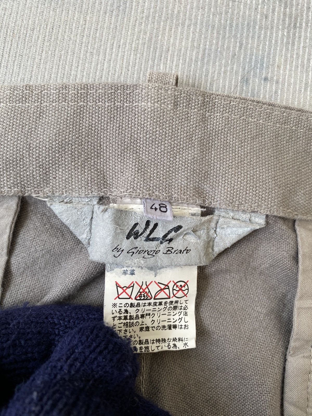 Giorgio Brato Vintage WLG By Giorgio Brato Parachute Pant Size US 32 / EU 48 - 21 Thumbnail