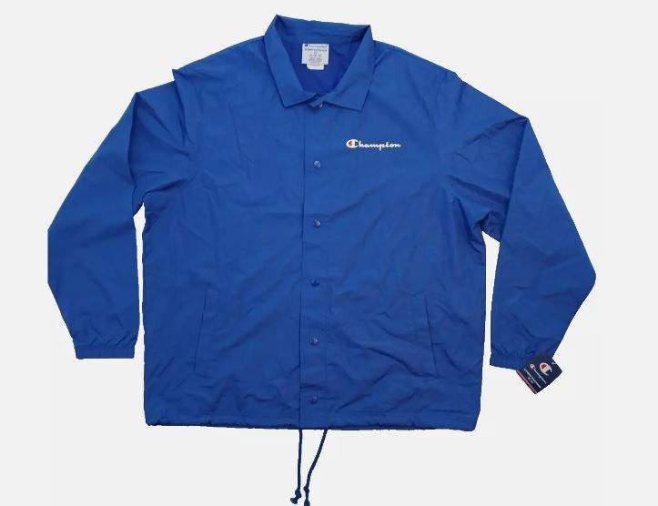 Champion Champion Classic Coach Jacket Waterproof Lightweight Size US XL / EU 56 / 4 - 1 Thumbnail