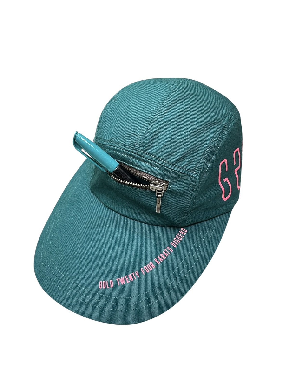 Grailed Gold 24 Karats Diggers 5 Panel Zip Big Brim 2007 Hype Cap Size ONE SIZE - 1 Thumbnail
