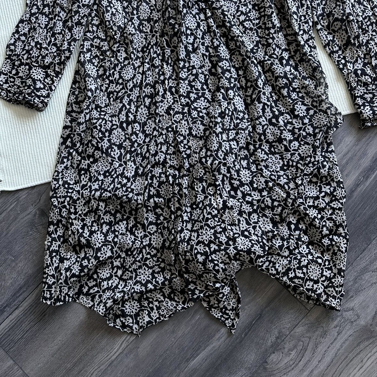Isabel Marant Etoile Isabel Marant Etoile Pamela Floral Print Ruffled Wrap Dress Size L / US 10 / IT 46 - 4 Thumbnail