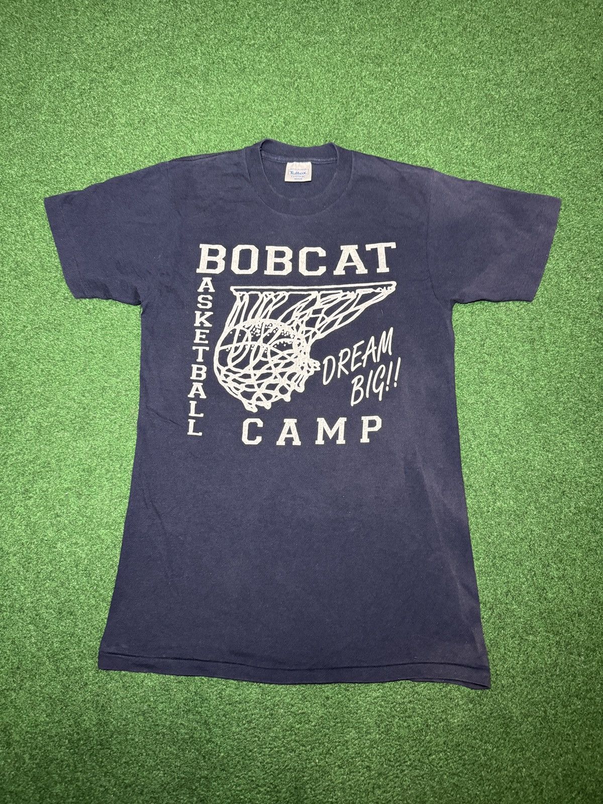 Vintage Vintage Bobcat Basketball 80s 90s Tultex 18x30 T Shirt Size US M / EU 48-50 / 2 - 1 Thumbnail