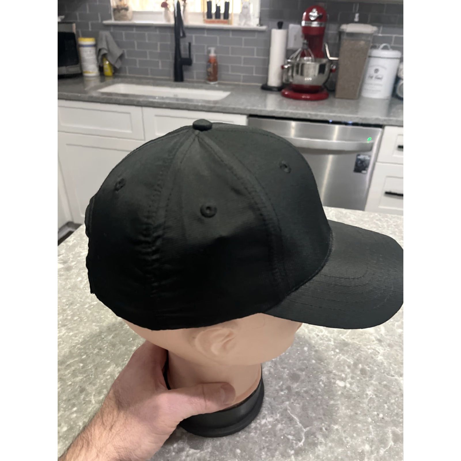 NASCAR Charlotte Motor Speedway Hat Baseball Cap CMS Logo Staff Men One Size Black Adjustable Strapback Racing Cap Size ONE SIZE - 4 Thumbnail