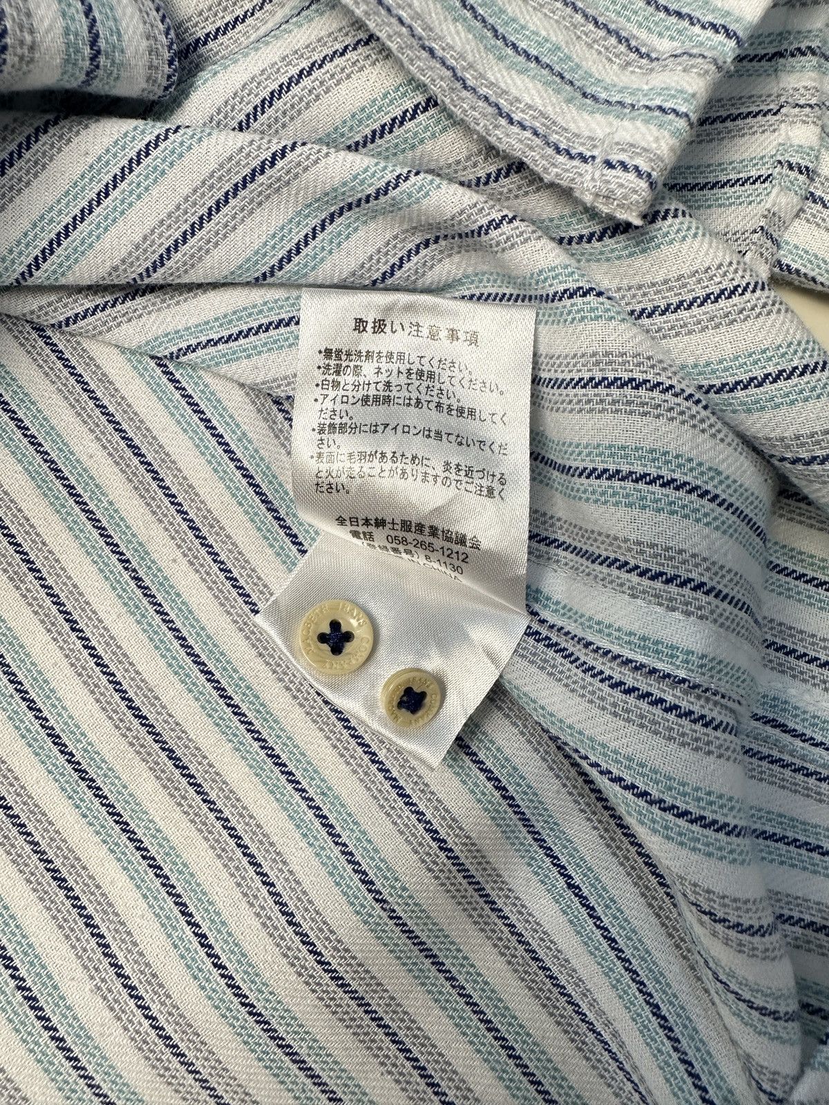 Other Macbeth Longsleeve Striped Button-down shirt Size US L / EU 52-54 / 3 - 4 Thumbnail
