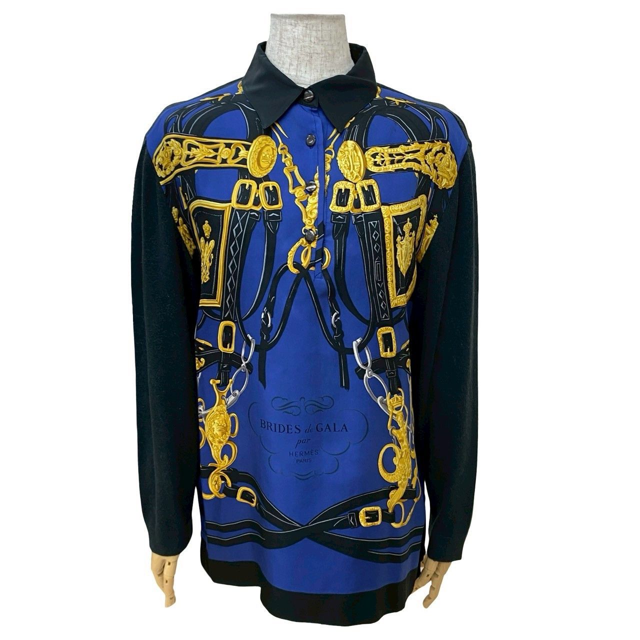 Hermes Hermes Hermes Brides de Gala Silk Cashmere Cotton Shirt Cotton Tops DUTY FREE for USA Size ONE SIZE - 1 Thumbnail