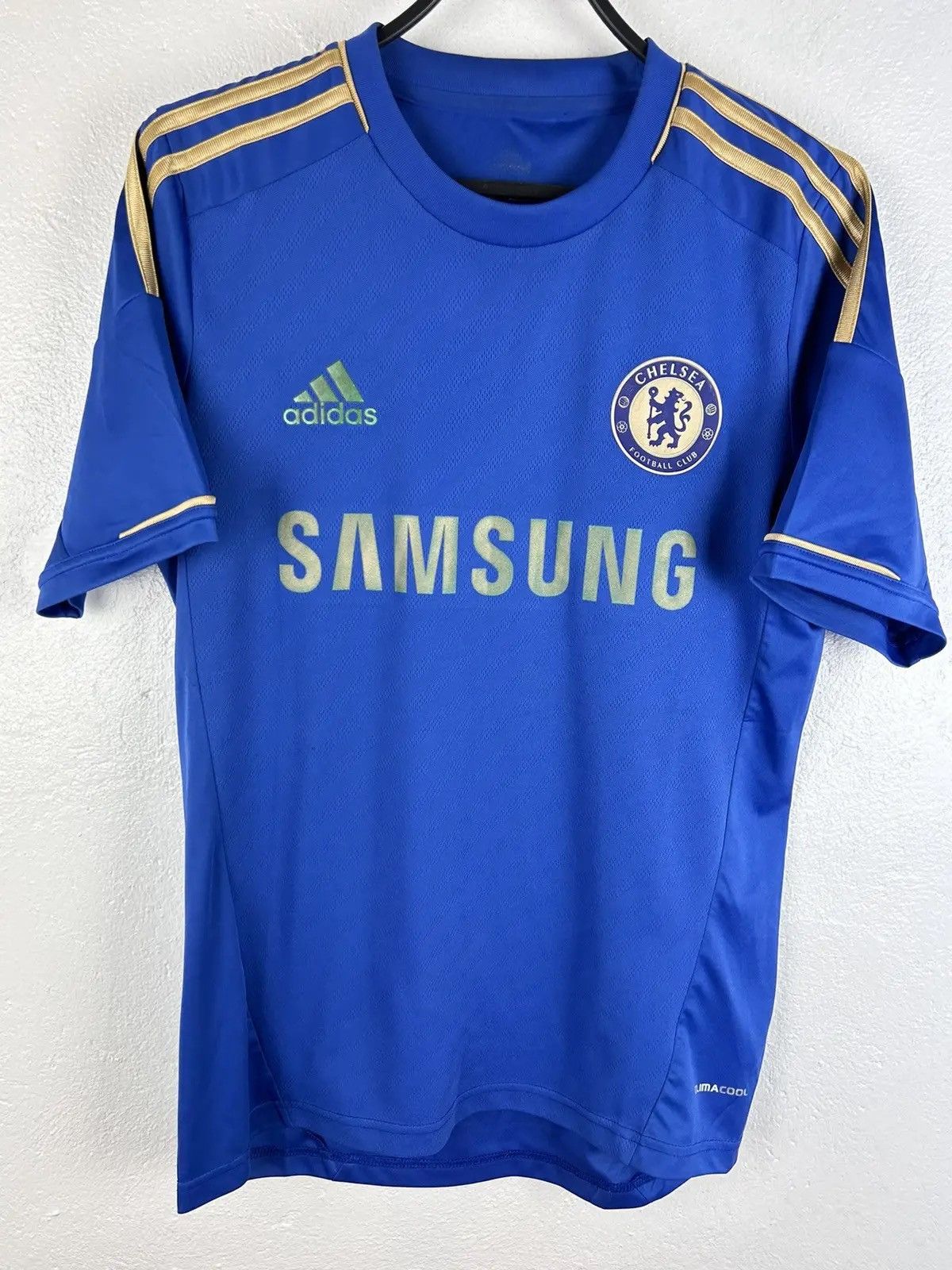 Adidas Adidas x Chelsea FC 2012/13 Home Kit Soccer Jersey In Blue Size US S / EU 44-46 / 1 - 1 Thumbnail