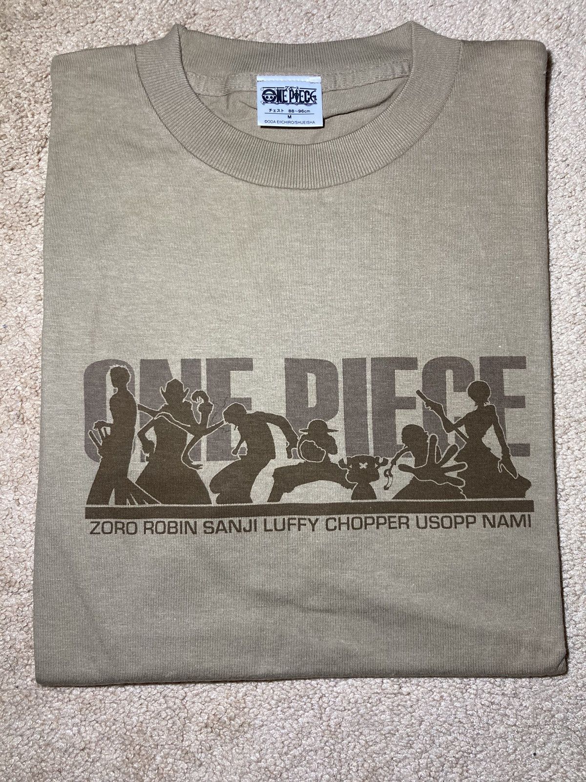 Anime × One Piece × Vintage 2002 One Piece New Manga Tee Anime Luffy Zoro Vintage 90s Size US M / EU 48-50 / 2 - 1 Thumbnail