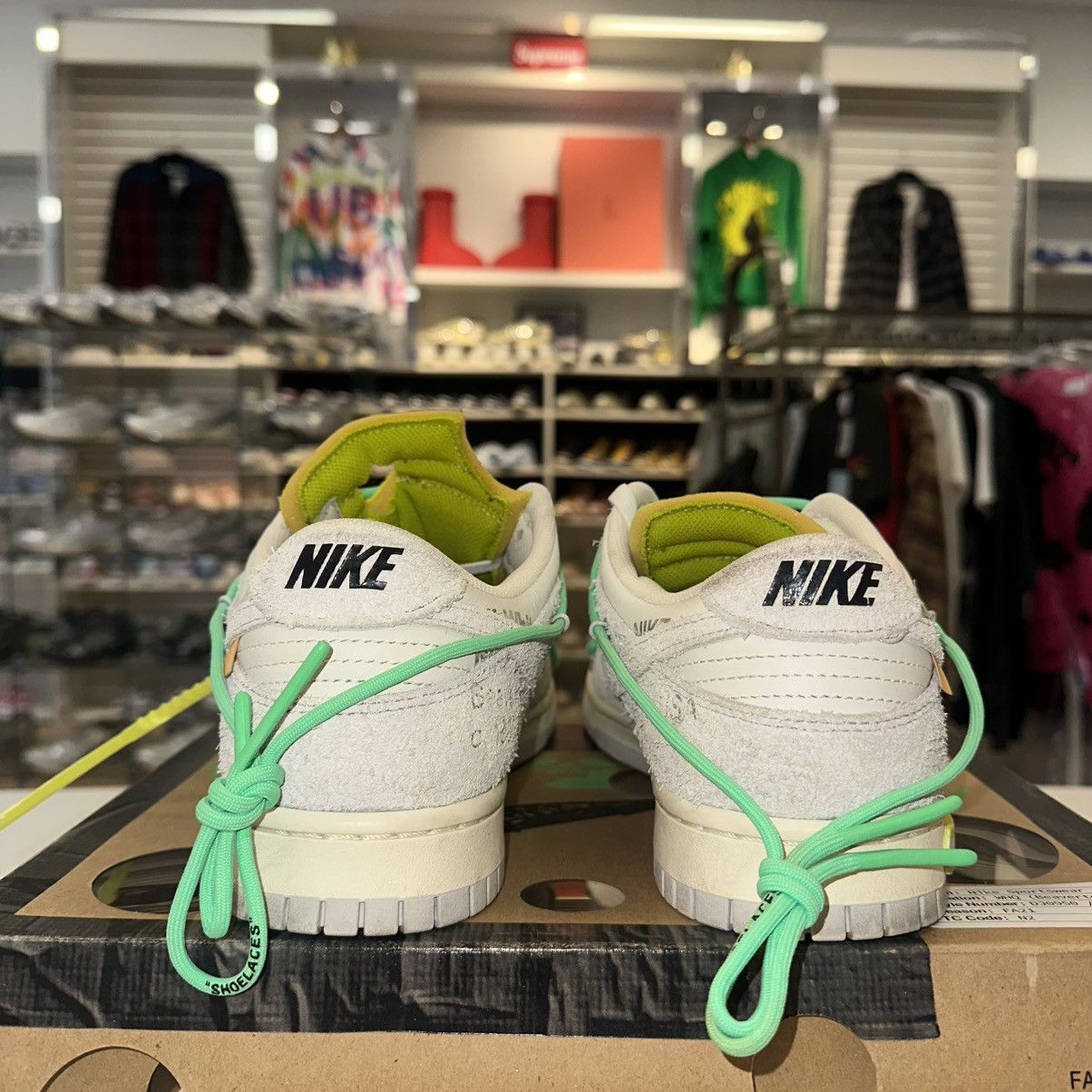 Nike × Off-White Size 11 - Nike Off-White x Dunk Low Lot 14 of 50 Size US 11 / EU 44 - 4 Thumbnail