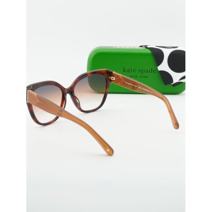 Kate Spade Kate Spade SAVANNA/G/S 0086 PR Sunglasses Havana Cat Eye Size ONE SIZE - 10 Thumbnail