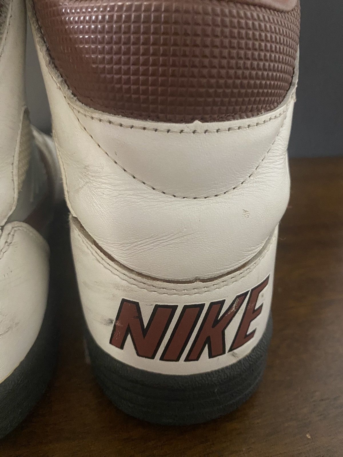 Nike Vintage 1989 Nike Mako SX Turf High/Sz 8.5/890203FT1/RARE Size US 8.5 / EU 41-42 - 8 Thumbnail
