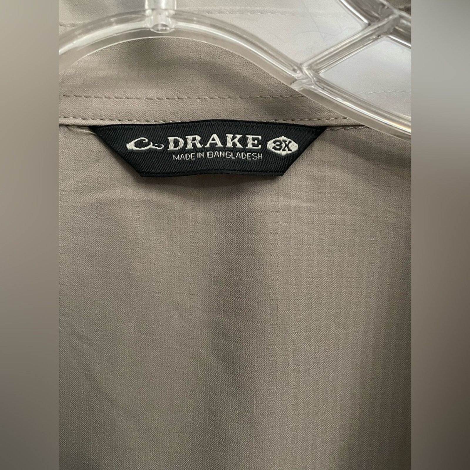 Drake Drake 8-Shot Flyweight Hunting S/S Khaki Shirt Men 3XL Size US XXL / EU 58 / 5 - 2 Thumbnail
