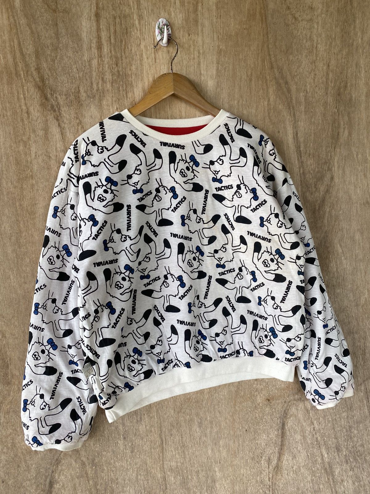Japanese Brand × Vintage 👘SALE👘VINTAGE STYLE REVERSIBLE SWEATSHIRT Size US L / EU 52-54 / 3 - 8 Thumbnail