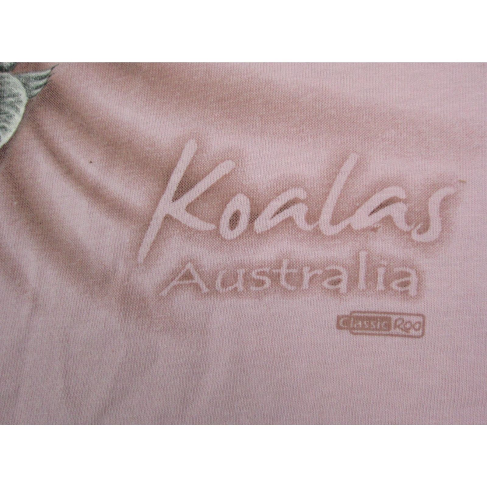 Vintage Vintage Australia Shirt Womens Small Pink 90s T-Shirt Short Sleeve Crew Neck Cotton Size S / US 4 / IT 40 - 5 Thumbnail