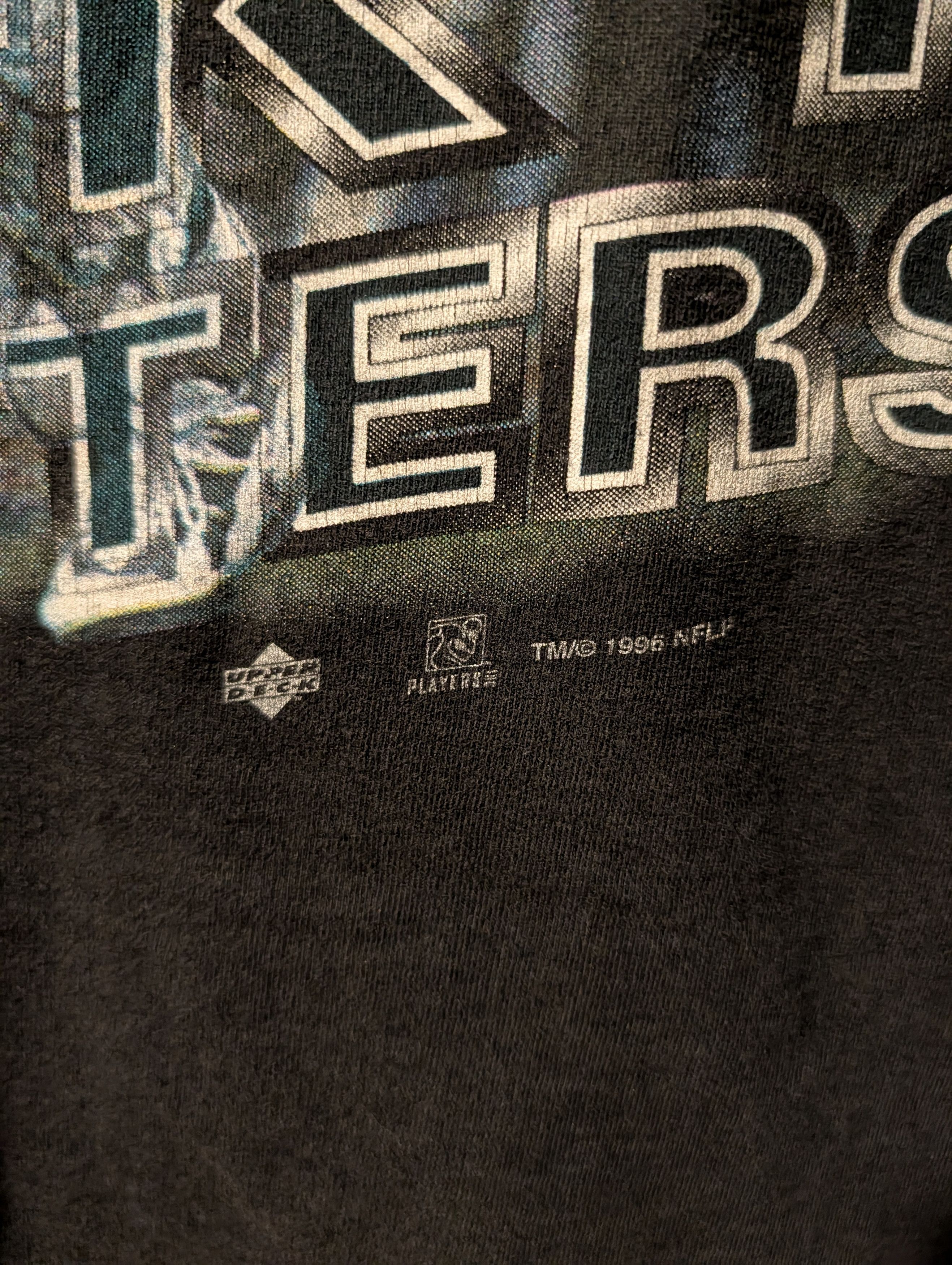 NFL Vintage 1996 Philadelphia Eagles NFL Ricky Watters T-Shirt Size US L / EU 52-54 / 3 - 3 Thumbnail