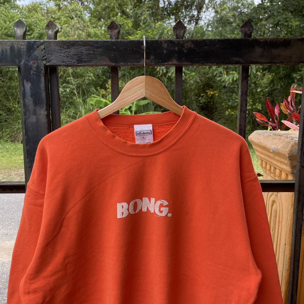 Billabong 🔥Vintage 90s Billabong Center Spellout Sweatshirts Size US M / EU 48-50 / 2 - 4 Thumbnail