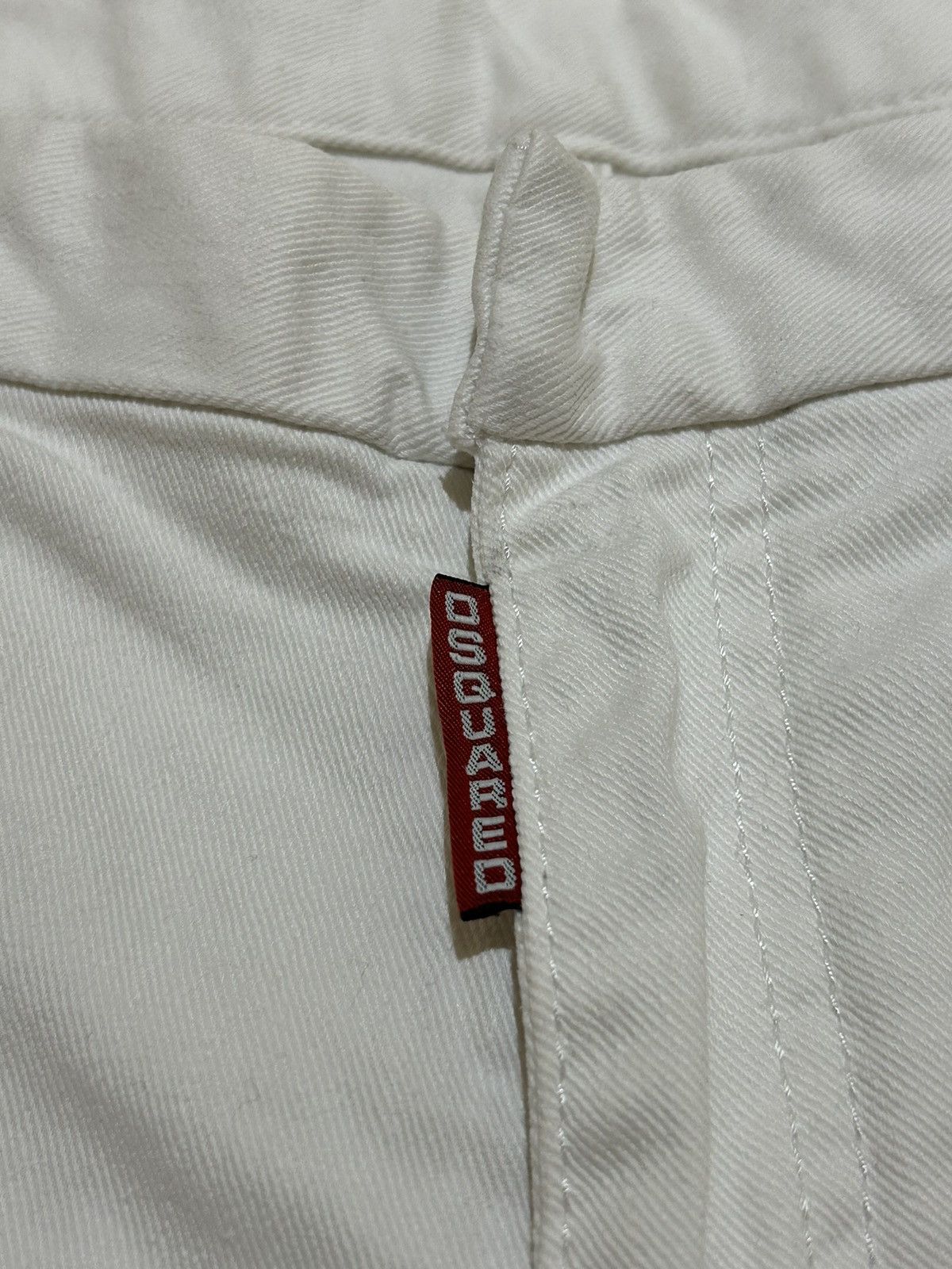 Dsquared2 DSquared2 White Flag Pin Denim Size US 32 / EU 48 - 4 Thumbnail