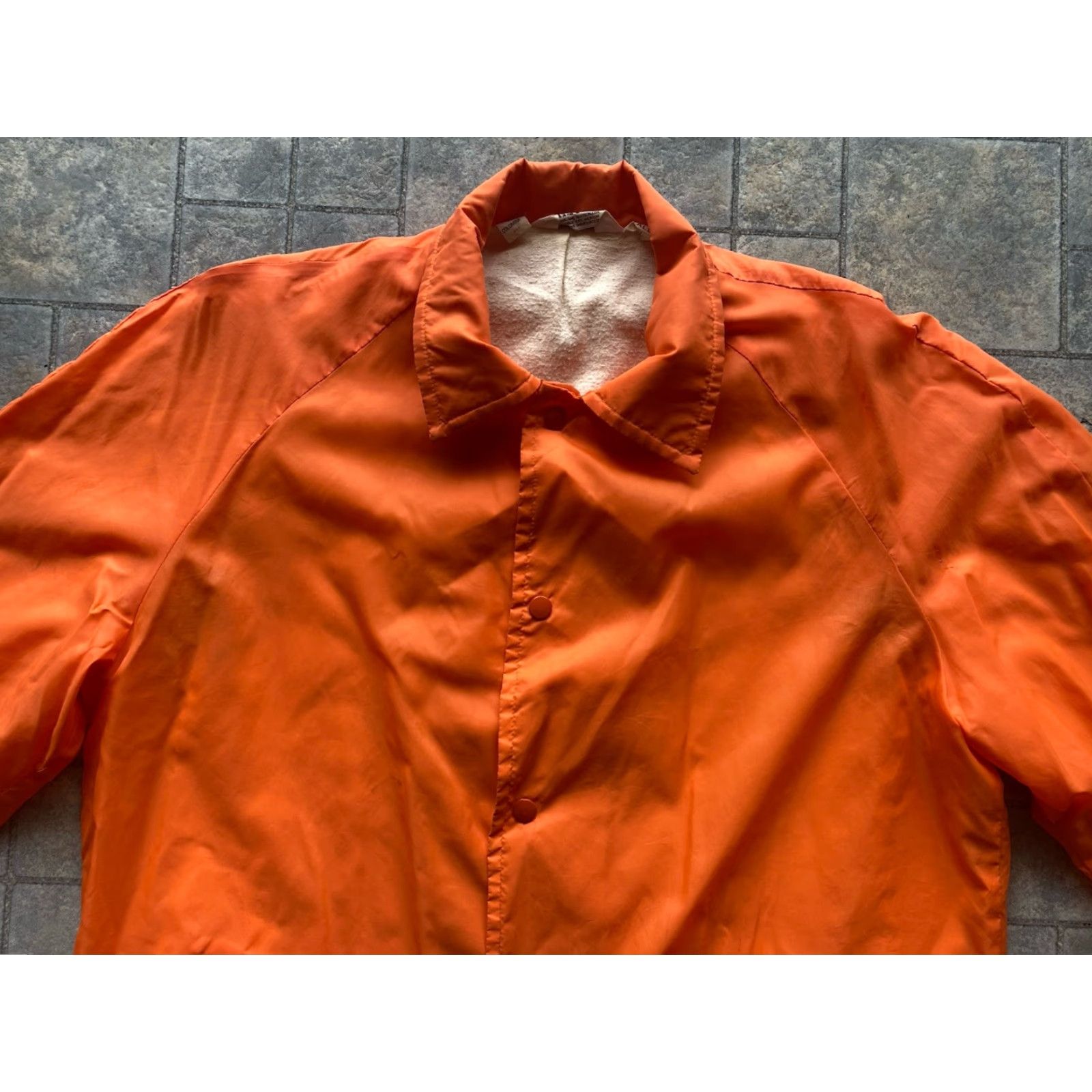 Vintage VINTAGE Montgomery Ward Orange Jacket Snap Men’s XL Tall VTG Size US XL / EU 56 / 4 - 4 Thumbnail