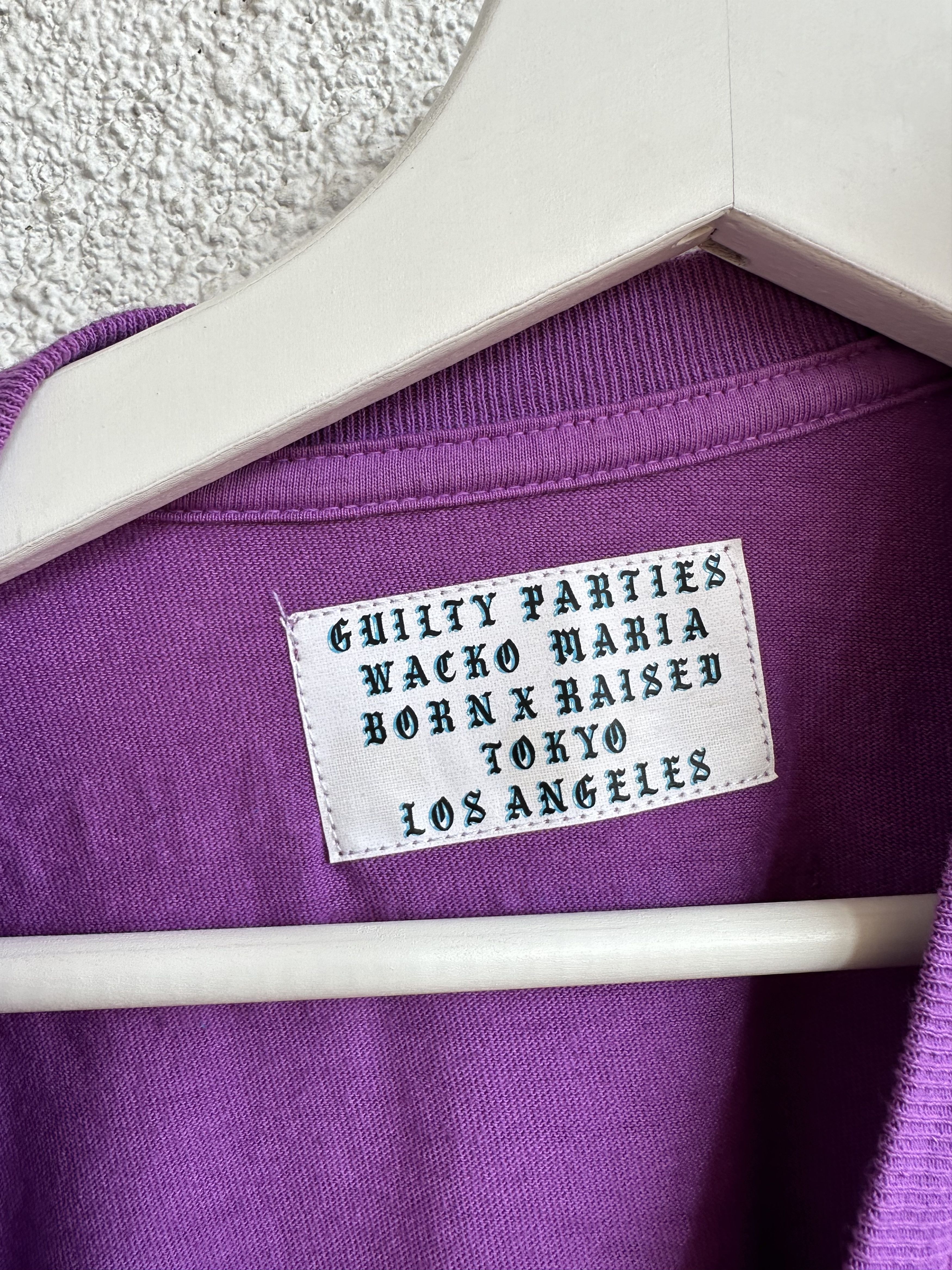 Wacko Maria Purple shotgun tee Size US M / EU 48-50 / 2 - 5 Thumbnail