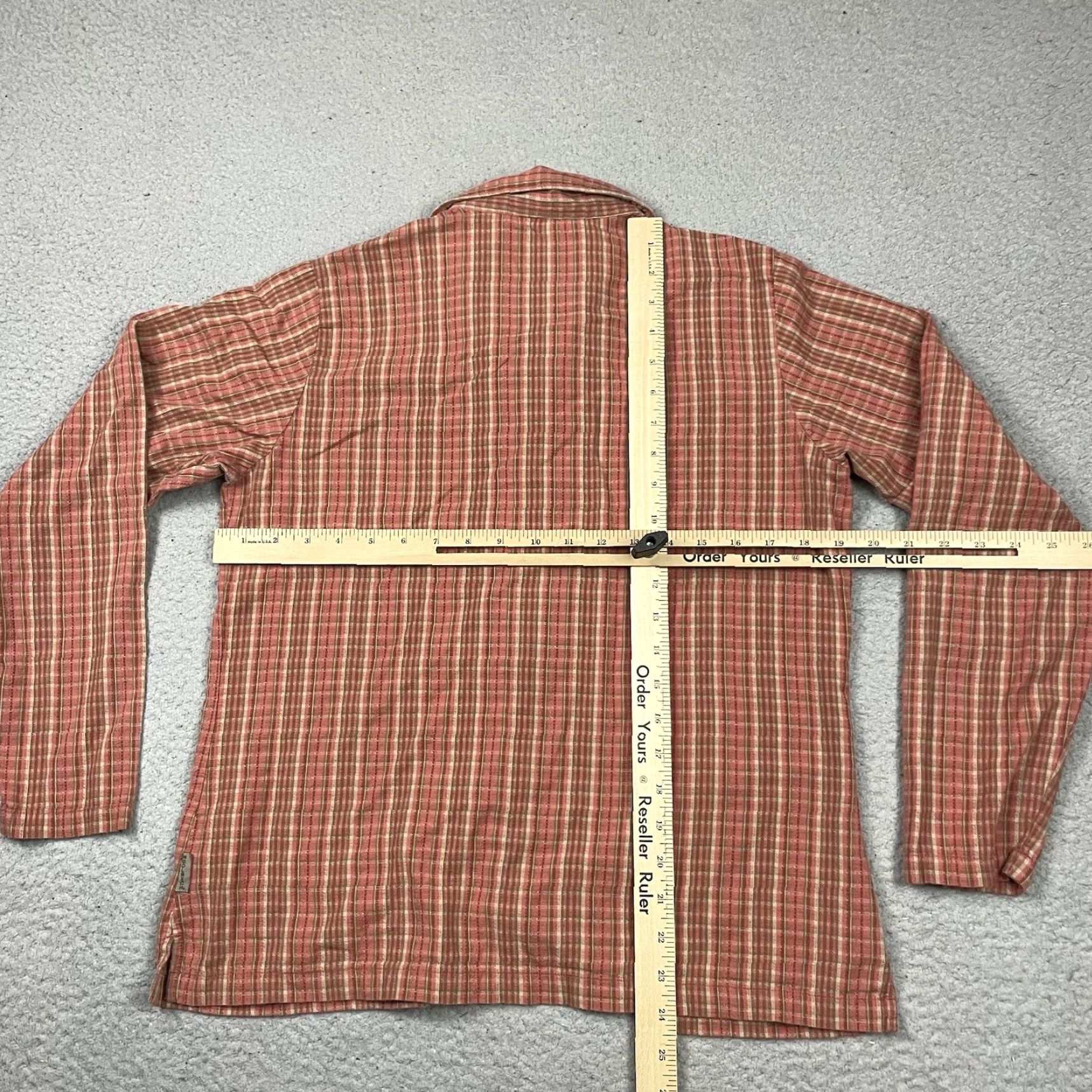 Vintage VINTAGE Woolrich Shirt Womens M Red Plaid Button-Down Long Sleeve Collared Casual Top Size M / US 6-8 / IT 42-44 - 7 Thumbnail