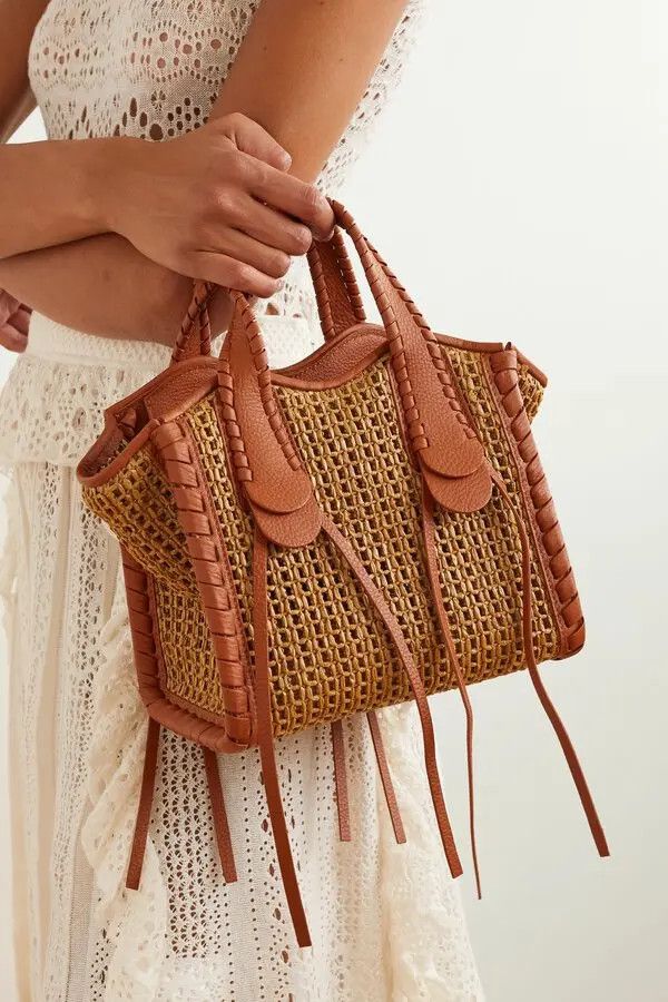 Chloe o1loc1c10126 Size: OS / Moni Small Tote Bag in Sandy Brown Size ONE SIZE - 2 Thumbnail