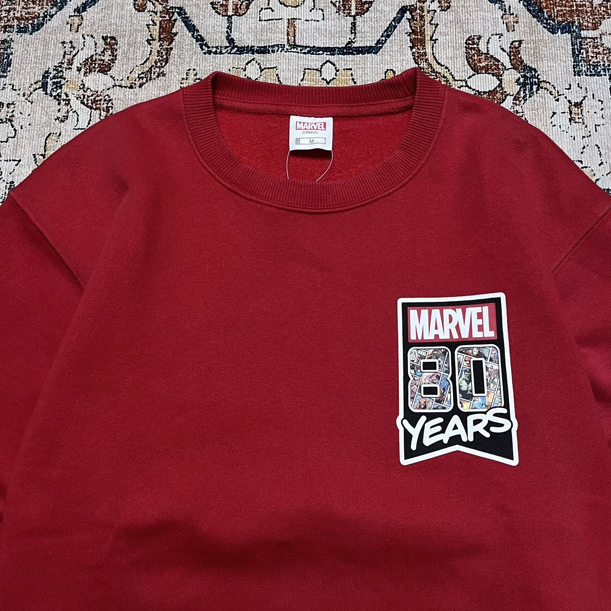 GU × Marvel Comics Sweatshirt GU x Marvel Anniversary 80 years Size US M / EU 48-50 / 2 - 4 Thumbnail