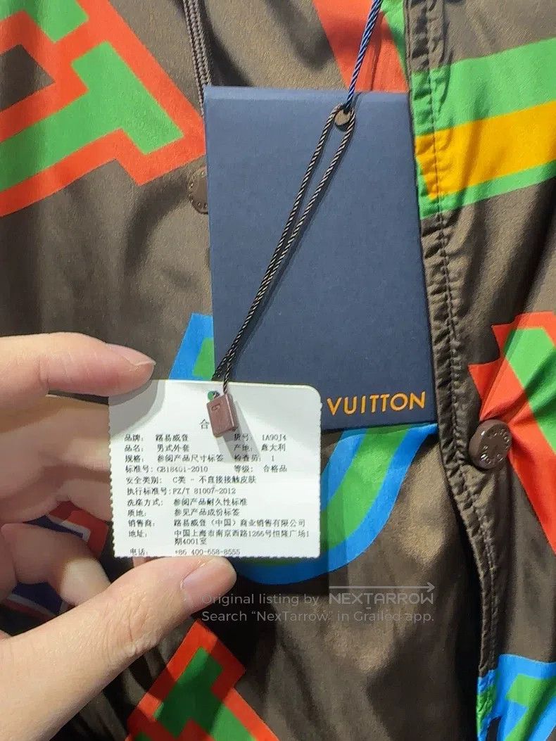 Louis Vuitton Louis Vuitton NBA co-branded monogrammed logo hooded jacke Size US L / EU 52-54 / 3 - 5 Thumbnail