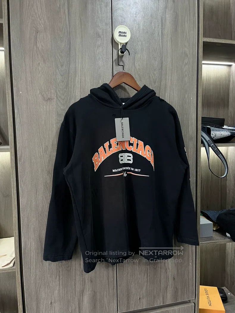 Balenciaga Balenciaga Scissor distressed distressed hoodie Size US S / EU 44-46 / 1 - 7 Thumbnail