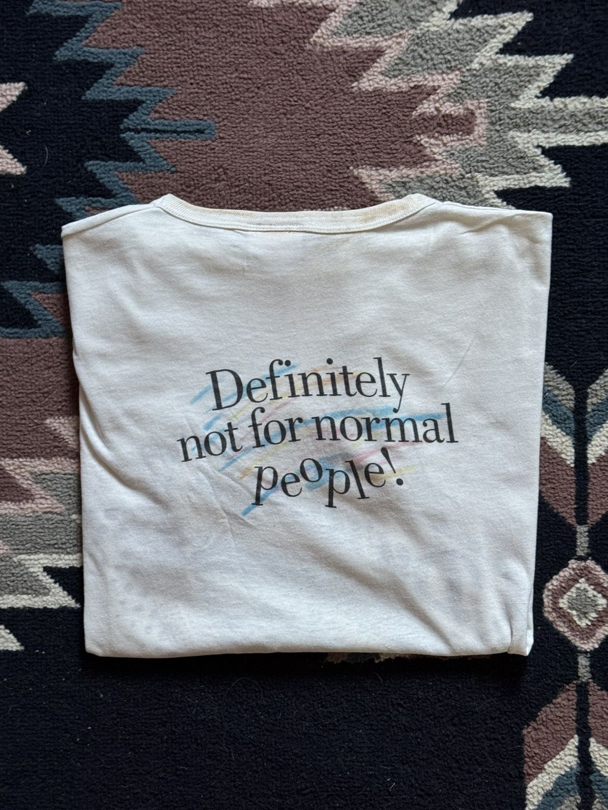 Other Vintage 80s Durango “Definitely Not for Normal People TShirt Size US M / EU 48-50 / 2 - 1 Thumbnail